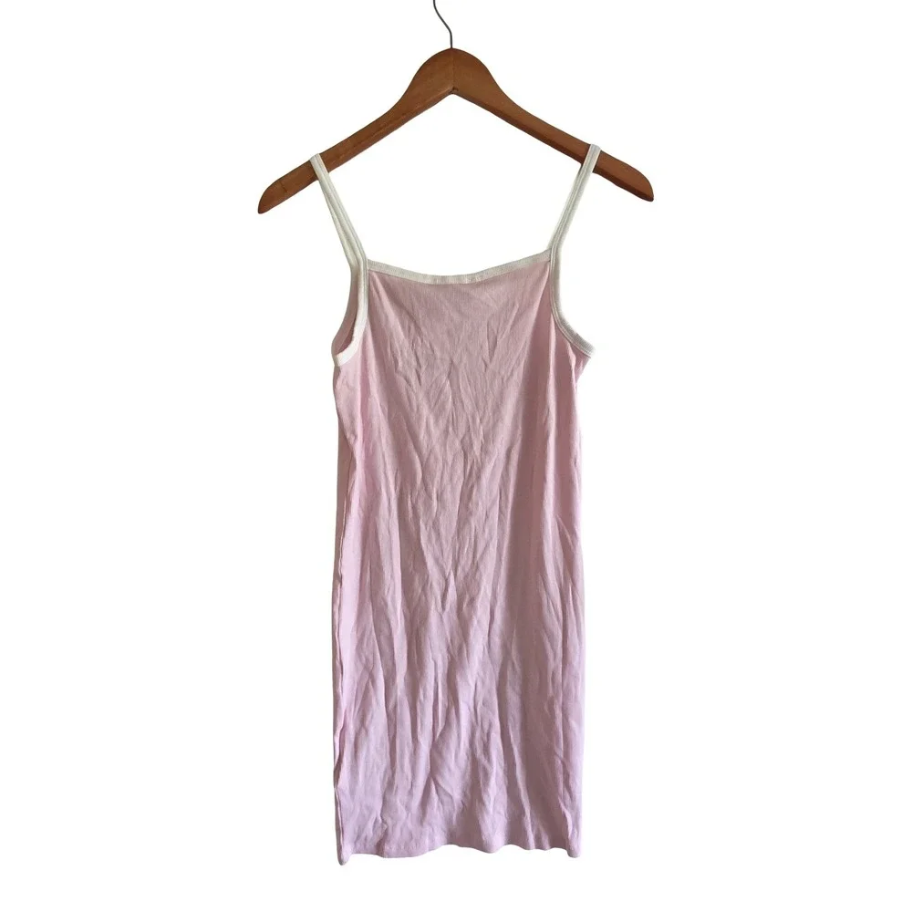 HM Kids Pink New York‎ Long Island Ribbed Cami Mini Dress Size 16 18 Years